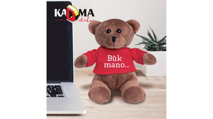 Pliušinis meškiukas "Būk mano"