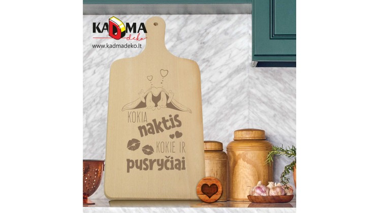Pjaustymo lentelė "Kokia naktis, tokie ir PUSRYČIAI "