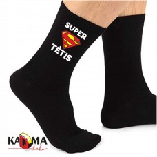 Vyriškos kojinės "SUPERMAN TĖTIS"