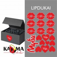 Lipdukų rinkinys "RAUDONI" Lipdukų rinkinys "RAUDONI"