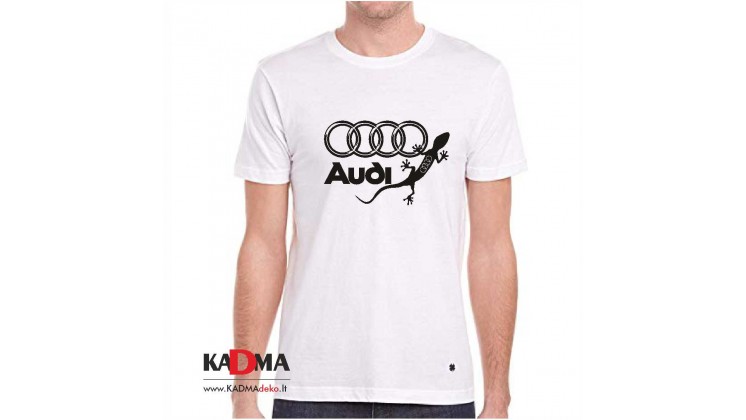 Marškinėliai "Audi driežas"