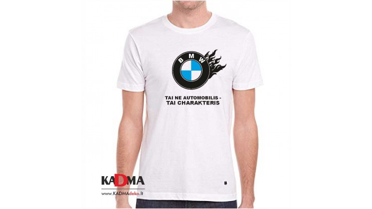 Marškinėliai "BMW charakteris "