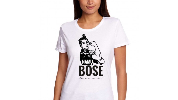 Marškinėliai "Namų BOSĖ" Marškinėliai "Namų BOSĖ"