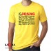 Marškinėliai "Jonas (Įvariomis kalbomis)" Marškinėliai "Jonas (Įvariomis kalbomis)"
