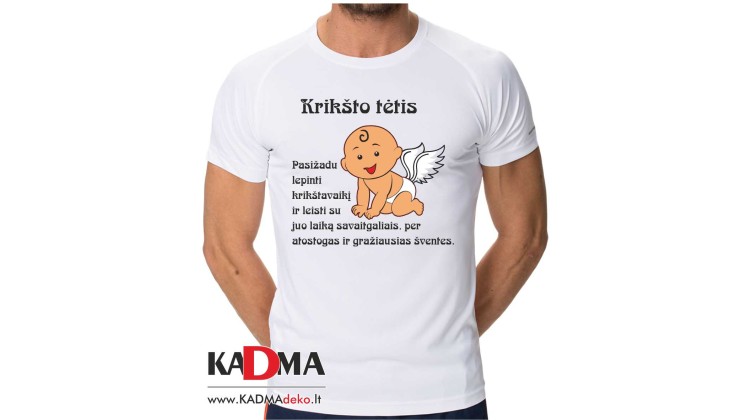 Marškinėliai "Krikšto tėtis" Marškinėliai "Krikšto tėtis"
