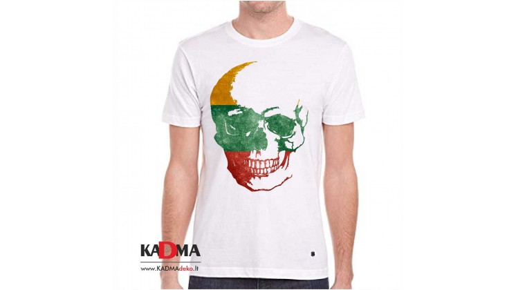 Marškinėliai "LT kaukolė"