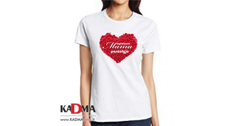 Marškinėliai  "Mama Širdis" 