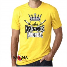 Marškinėliai  "Jo didenybė - Karalius MINDAUGAS"
