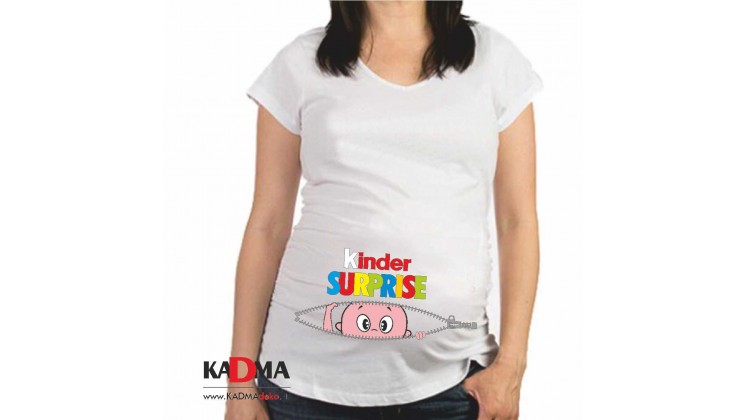 Marškinėliai "Nėščiosioms Kinder Surpise" Marškinėliai "Nėščiosioms Kinder Surpise"