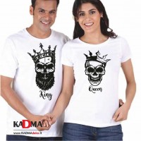 Marškinėliai "Queen ir King" Marškinėliai "Queen ir King"