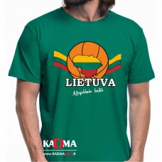 Marškinėliai "Lietuva, krepšinio šalis"