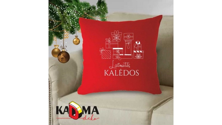 Pagalvė "Vardinės kalėdos (dovanos)"