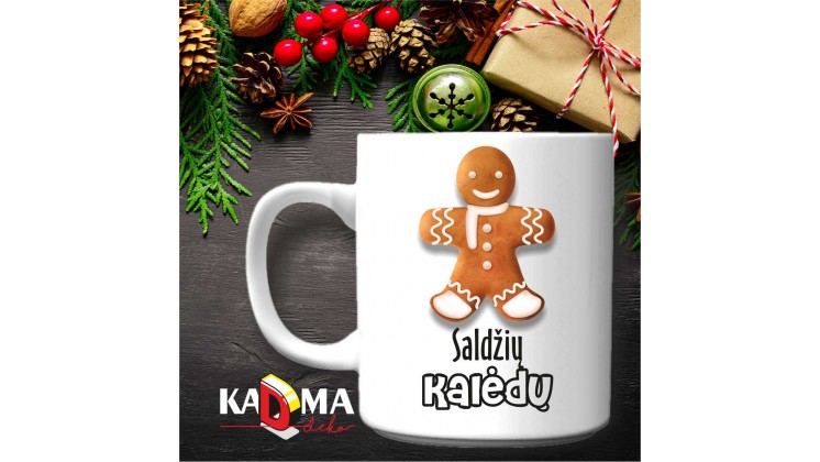 Puodelis "Saldžių KALĖDŲ (sausainis)" Puodelis "Saldžių KALĖDŲ (sausainis)"