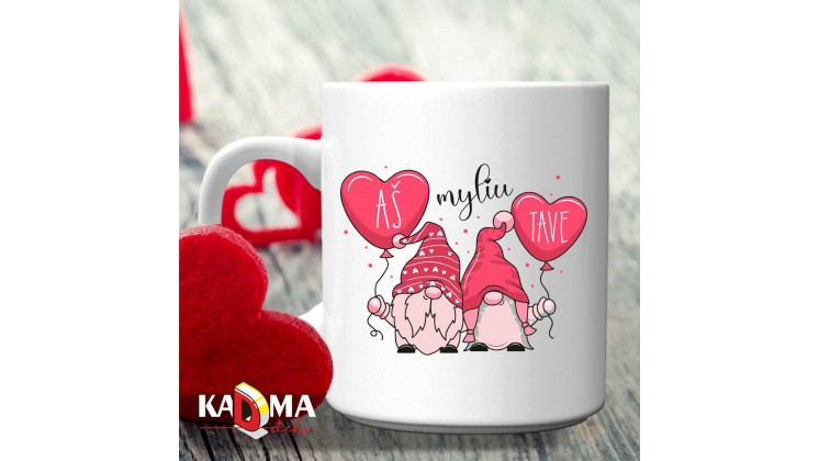 Puodelis "Aš myliu tave"